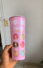 Stainless steel straw cup - Image 2